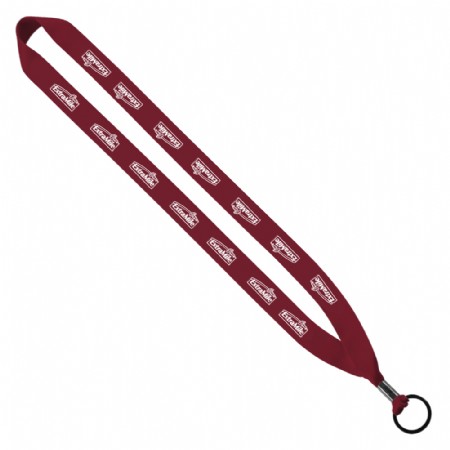Polyester Lanyard w/ Metal Clip