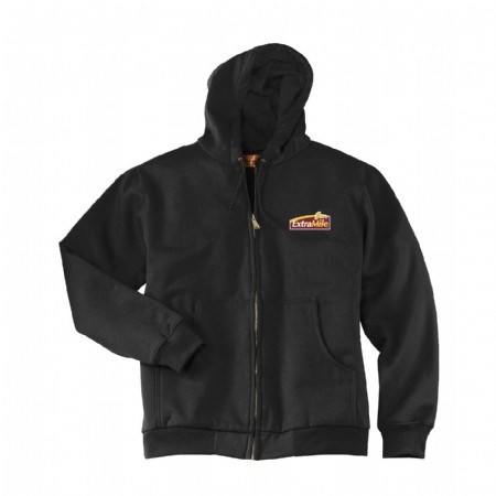 CornerStone Heavyweight Full-Zip Hooded Sweatshirt with Thermal Lining