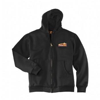 CornerStone Heavyweight Full-Zip Hooded Sweatshirt with Thermal Lining